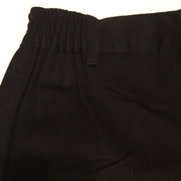 APPARATUS black twill pull on pants 10 R - Picture 4 of 5